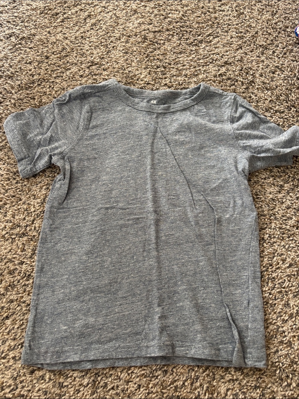 H&M Kids Heather Gray Short Sleeve Tee